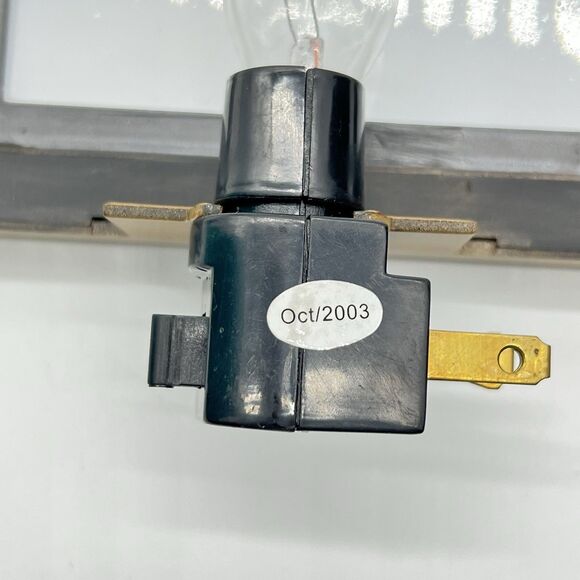 Thomas Kinkade Painter of Light Spring Gate Framed Reproduction Night Light NIB - Picture 5 of 13